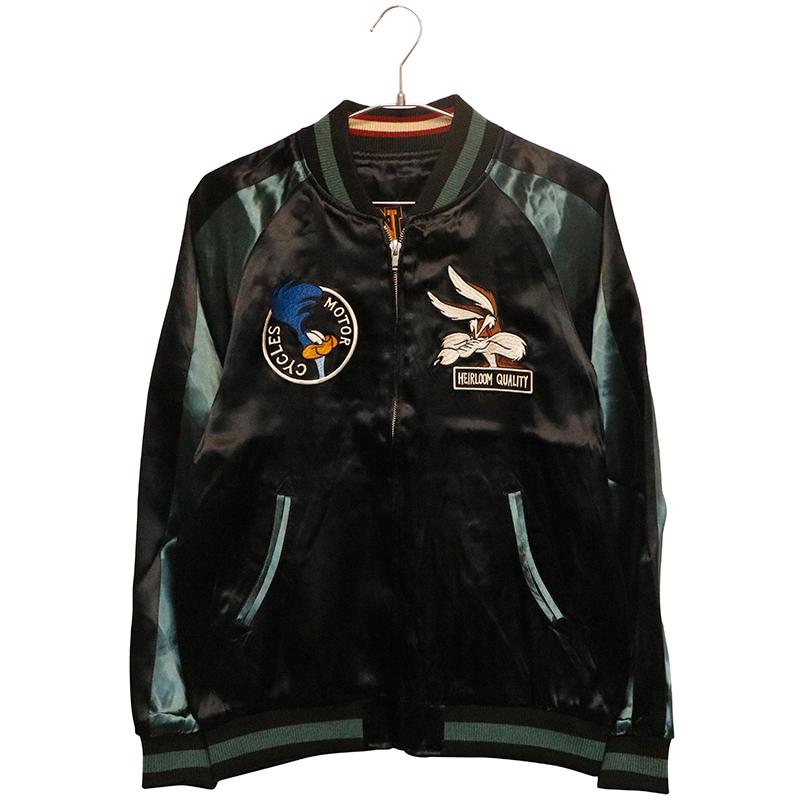 VANSON スカジャン × LOONEY TUNES ロードランナー ワイリー VANSON スカジャン × LOONEY TUNES ロードランナー ワイリー