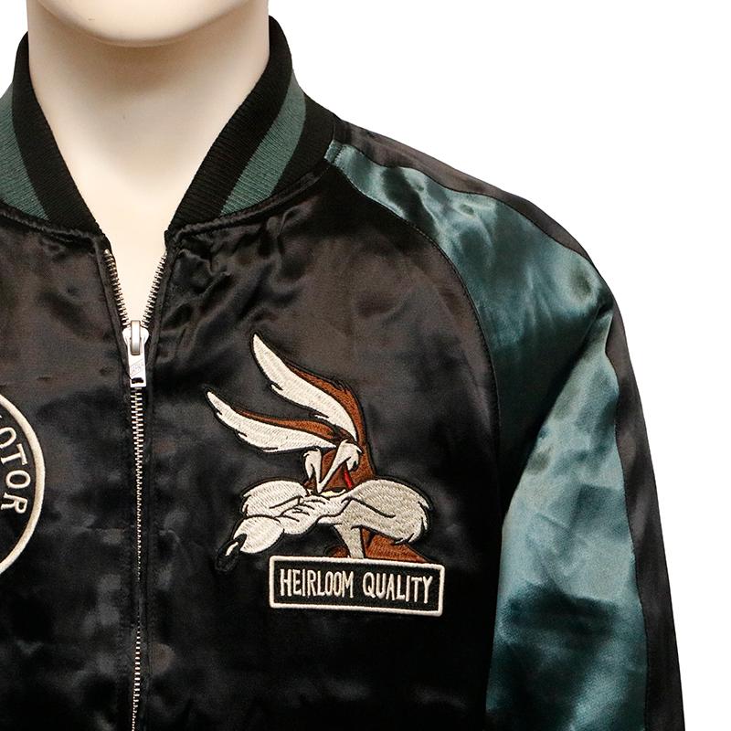 VANSON スカジャン × LOONEY TUNES ロードランナー ワイリー VANSON スカジャン × LOONEY TUNES ロードランナー ワイリー