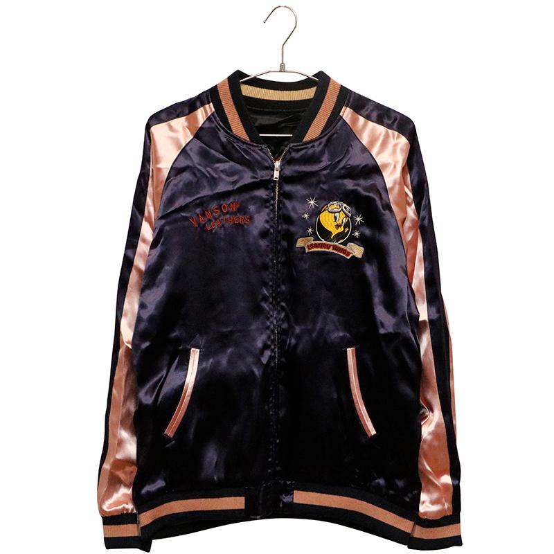 VANSON × LOONEY TUNES ワイリー・コヨーテ トゥイーティー 刺繍