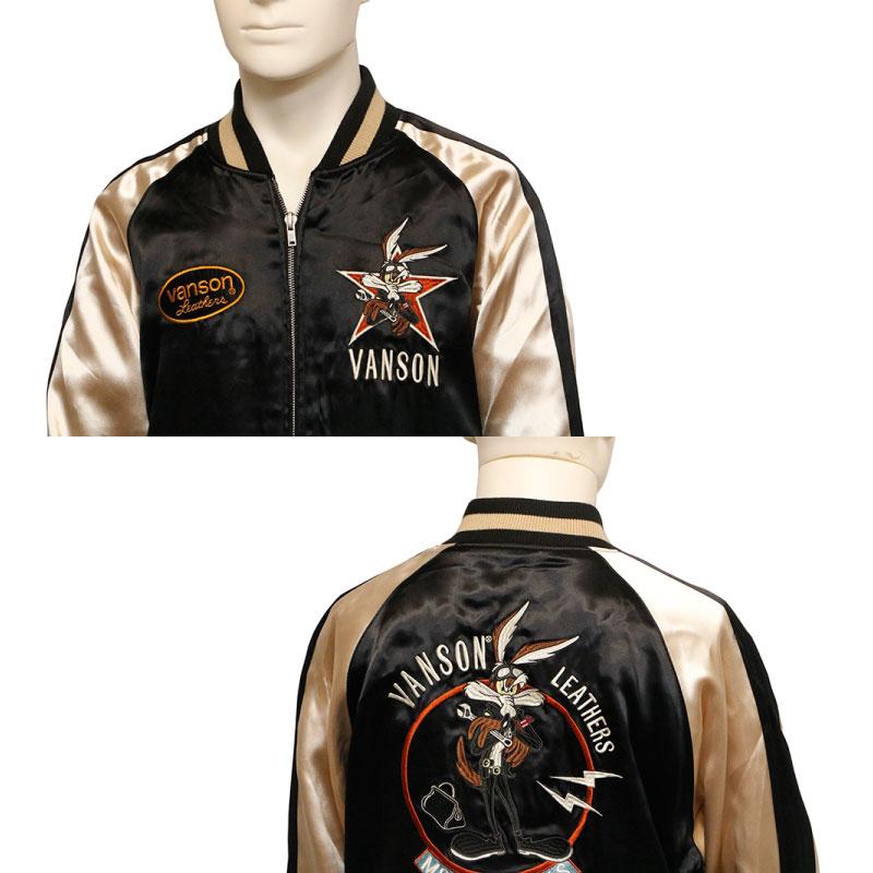 VANSON × LOONEY TUNES ワイリー・コヨーテ トゥイーティー 刺繍