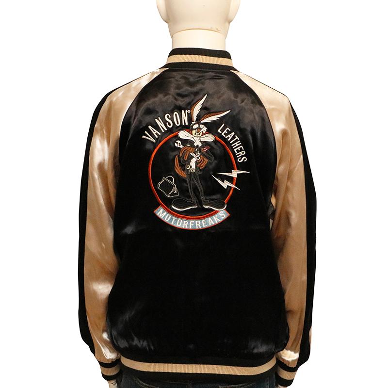 スカジャン vanson ✖️ LOONEY TUNES VANSON × LOONEY TUNES ワイリー・コヨーテ × トゥイーティー