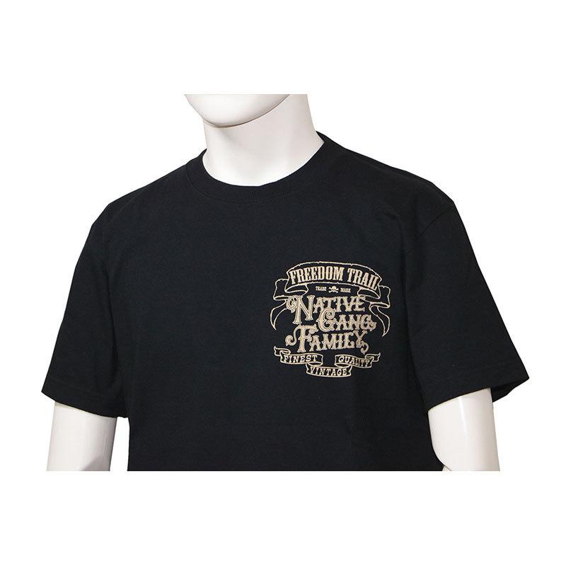 NATIVE GANG FAMILY フラッグガール インクジェット 半袖Tシャツ