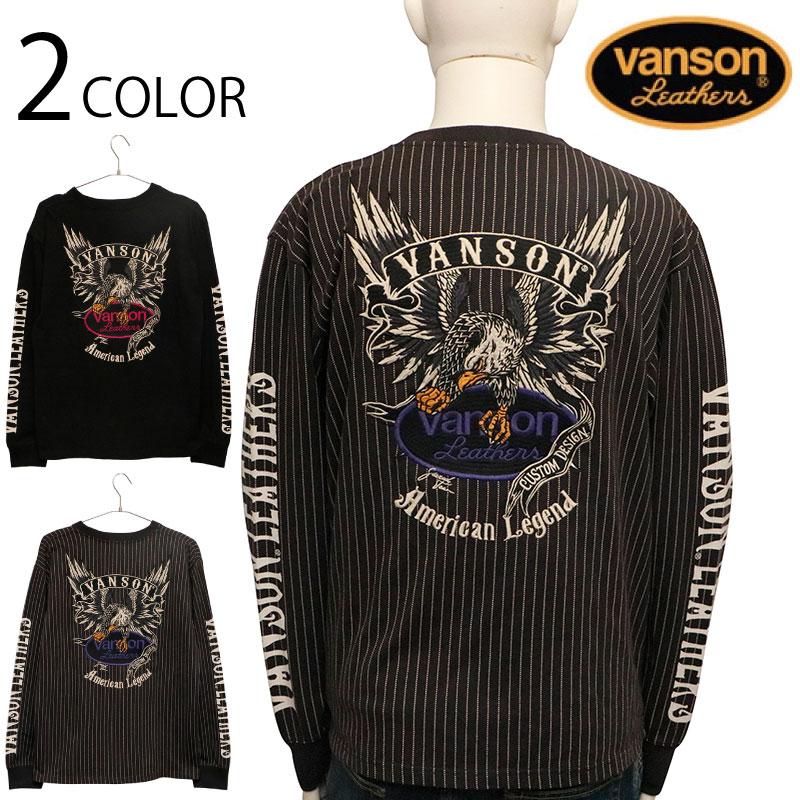 希少デザイン◎VANSON バンソン 長袖Tシャツ FELIX バイク 刺繍 楽天市場】VANSON バンソン 長袖Tシャツ（ロンT） FELIX THE CAT