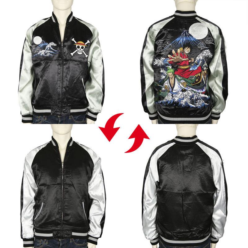 TEN STRIKE × ONE PIECE 三人衆 柄 刺繍 スカジャン (OPSJ-016