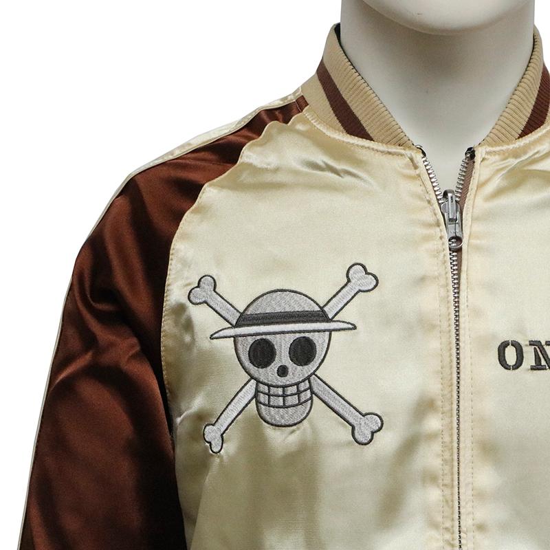 ONEPIECE ルフィ 手配書 刺繍 リバーシブル スカジャン OPSJ-501