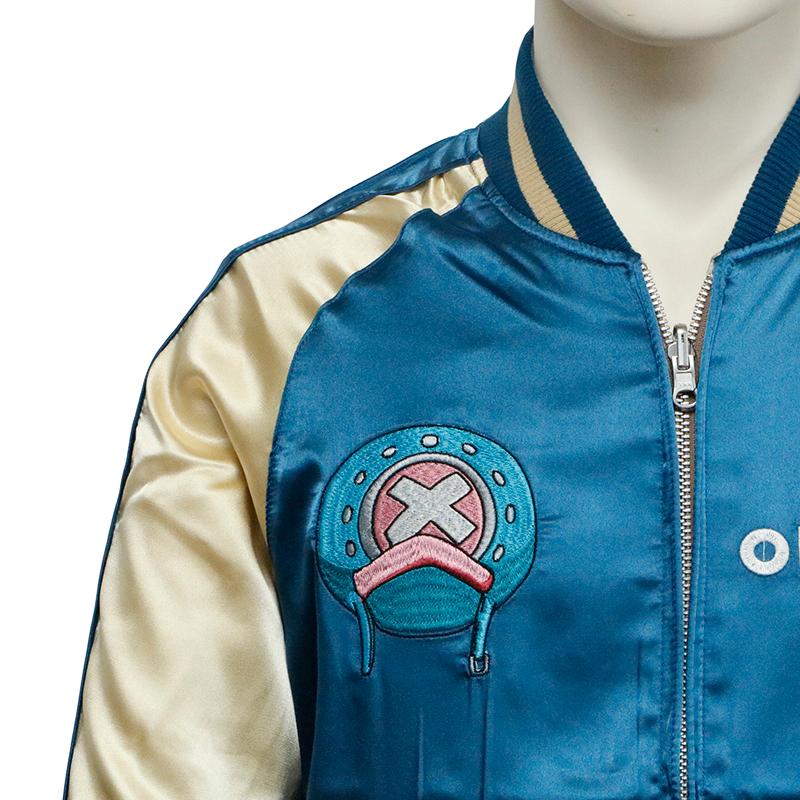 ★*★様 最終価格ONE PIEACE チョッパー　リバーシブルスカジャン 正規 ONE PIECE チョッパー 刺繍 リバーシブル スカジャン OPSJ-502
