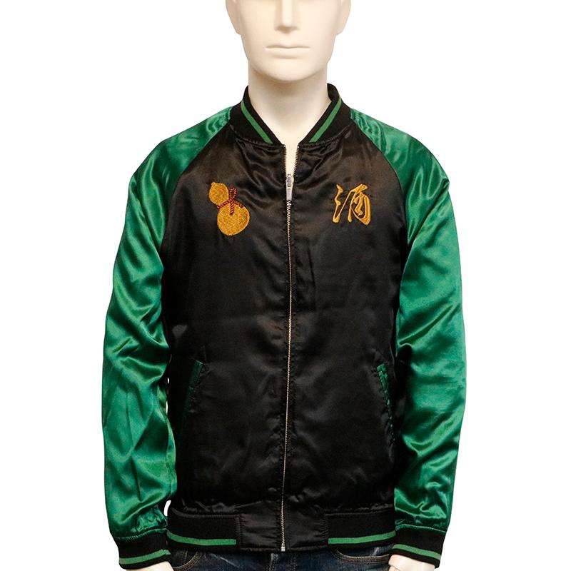 希少✨参丸一　スカジャン　リバーシブル　豪華刺繍　蛙　鯉　ブラック　XL 公式サイト】参丸一サンマルイチSAMARUICHI 株式会社アトリエ林