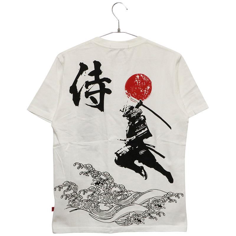 参丸一 サンマルイチ 兜侍蛙 和柄 半袖Tシャツ SM-30829 半袖 T 参丸一 サンマルイチ 兜侍蛙 和柄 半袖Tシャツ SM-30829 半袖 T