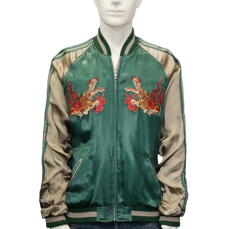 花旅楽団/九尾の狐/スカジャン/SSJ-510/歌川国芳/サトリ