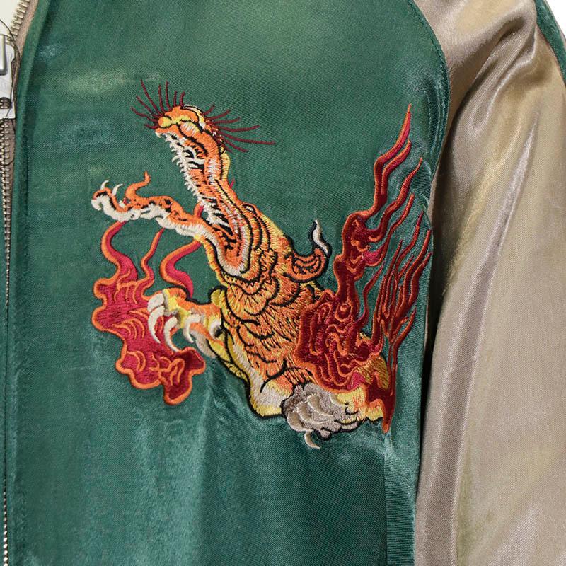 花旅楽団/九尾の狐/スカジャン/SSJ-510/歌川国芳/サトリ