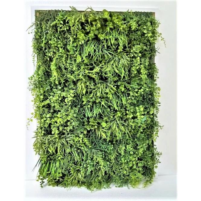 ●造花 グリーンパネル 88cm×63cm [ wgs-113p ] 送料無料 98113