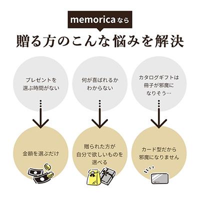 カタログギフト メモリカ 25000ポイント (PC25000) MemoriCA メモリカカード 送料無料 35554の画像
