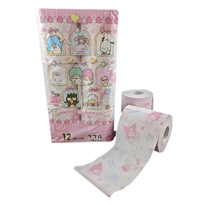 いちご様 トイレットペーパー入れ完成品 楽天市場】【ケース販売】トイレットペーパー サンリオ