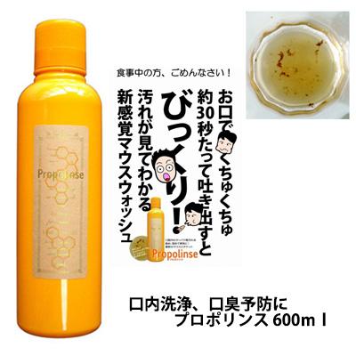 【法人・企業様限定販売】 口内洗浄、口臭予防に プロポリンス 600ｍｌ 送料無料 73551 | 