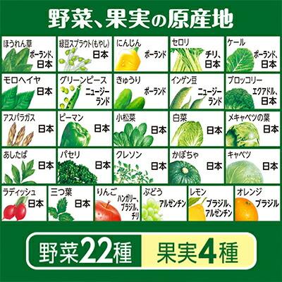 【法人・企業様限定販売】 伊藤園 充実野菜 緑の野菜ミックス PET 740g ×30本 (15本×2ケース) 送料無料 49896｜kyoto33｜03