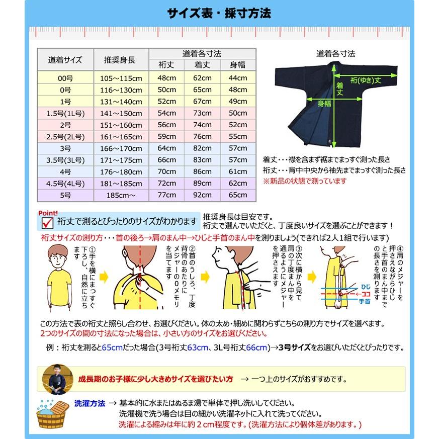 藍染夏用小刺剣道着　剣道着　剣道　剣道衣　剣道具【刺繍ネーム5文字まで無料】｜kyotobudougu｜14