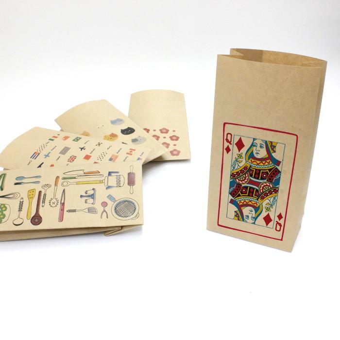 ダイヤのクイーン トランプ 紙袋 ペーパーバッグ 角底 15枚入り 小サイズ Rapping 043 京都かみんぐヤフー店 通販 Yahoo ショッピング