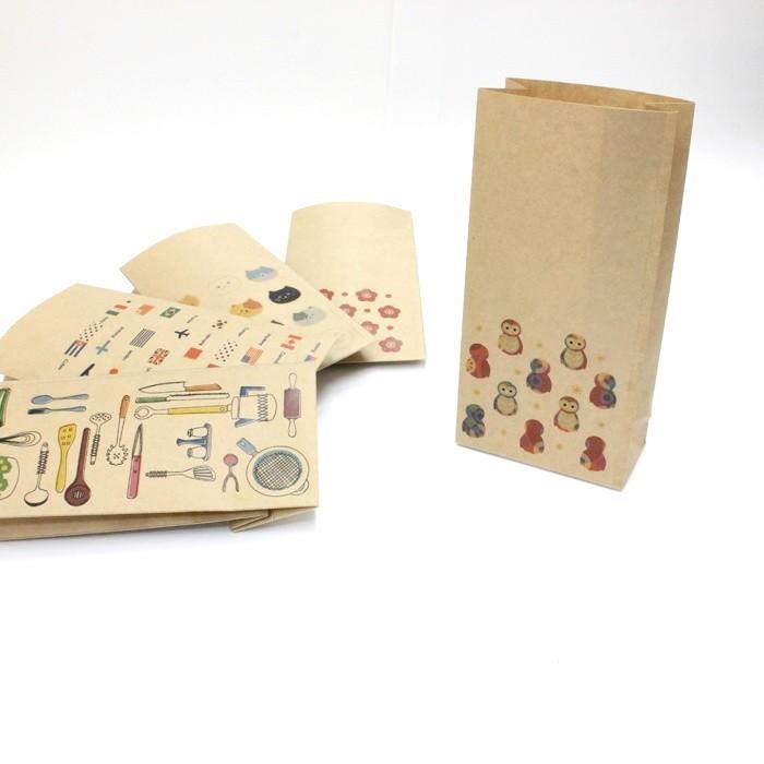 梟ページです！！ 福ろう(フクロウ・梟)】紙袋(ペーパーバッグ・角底)／500枚入り(大