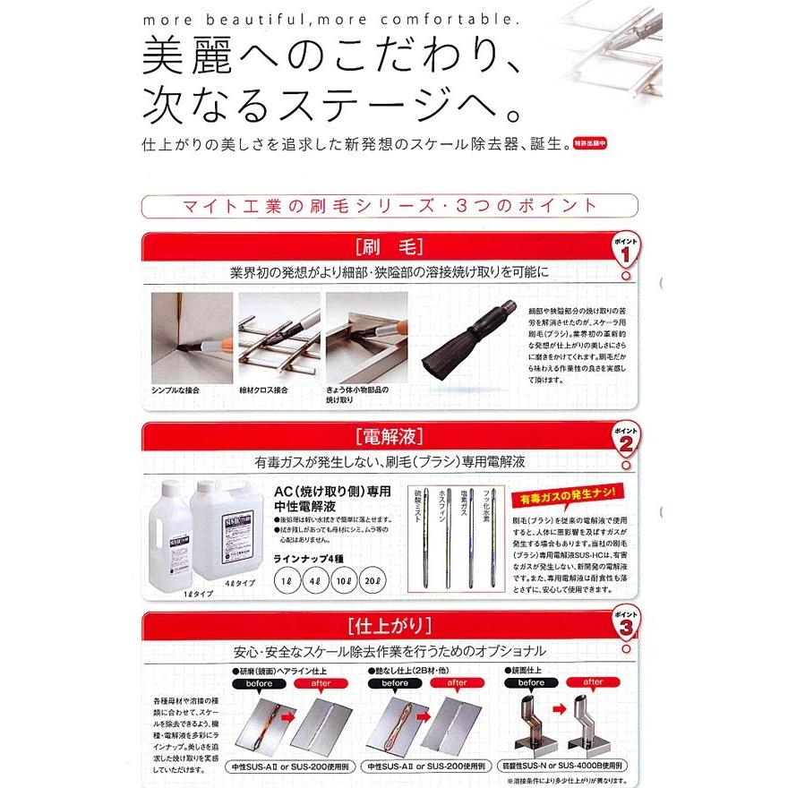 送料無料 マイト工業 溶接スケーラー MS-150｜kyotodengyo｜03