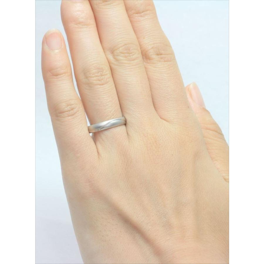 結婚指輪 マリッジリング 「ロキ」 純プラチナ pt1000 (pt999) ペア