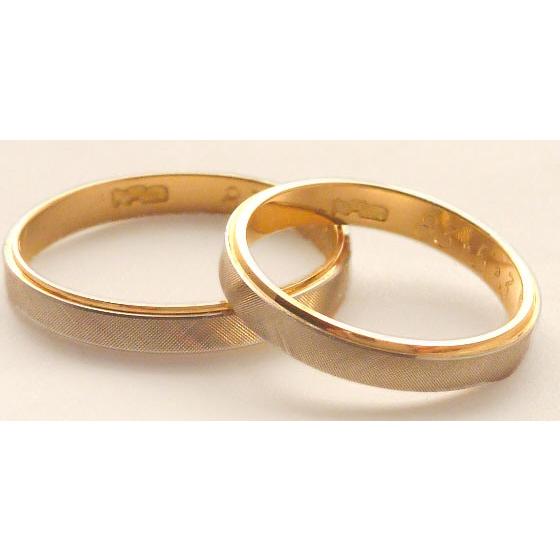 結婚指輪 マリッジリング 「シバ」 pt900/k18 プラチナ900＆18金