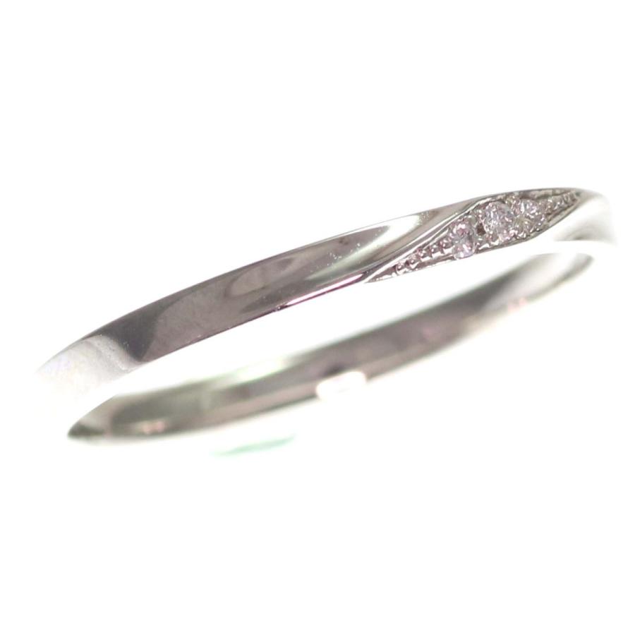 結婚指輪 マリッジリング Pt900 プラチナ リング ダイヤ 入り ペア