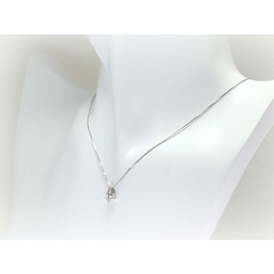 K18 ゴールド ダイヤ 0.2ct ネックレス 18金 ダイヤモンド 0.2カラット プチ レディス ジュエリー   ピンクゴールド イエローゴールド ホワイトゴールド PT900 Kの画像