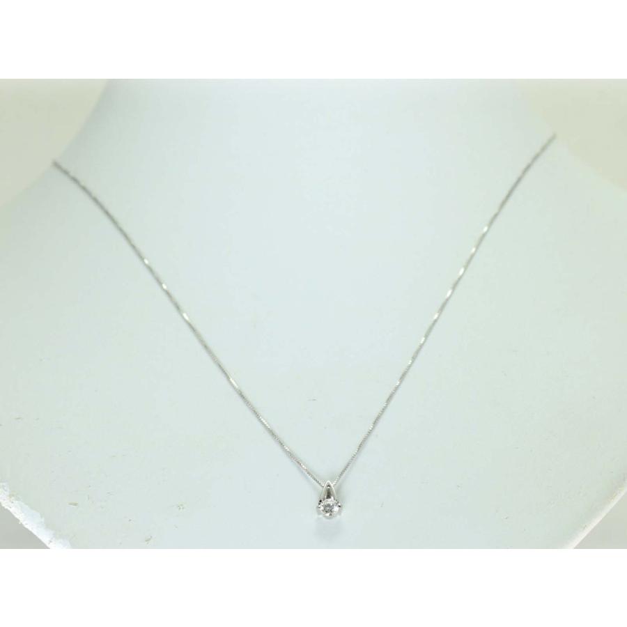 K18 ゴールド ダイヤ 0.2ct ネックレス 18金 ダイヤモンド 0.2カラット プチ レディス ジュエリー   ピンクゴールド イエローゴールド ホワイトゴールド PT900 Kの画像