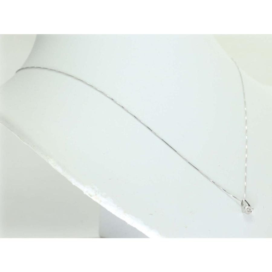 K18 ゴールド ダイヤ 0.2ct ネックレス 18金 ダイヤモンド 0.2カラット プチ レディス ジュエリー   ピンクゴールド イエローゴールド ホワイトゴールド PT900 Kの画像
