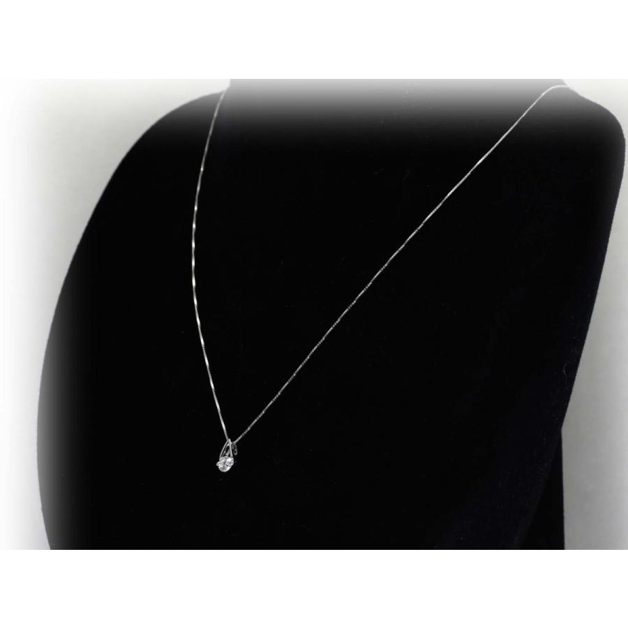 K18 ゴールド ダイヤ 0.2ct ネックレス 18金 ダイヤモンド 0.2カラット プチ レディス ジュエリー   ピンクゴールド イエローゴールド ホワイトゴールド PT900 Kの画像