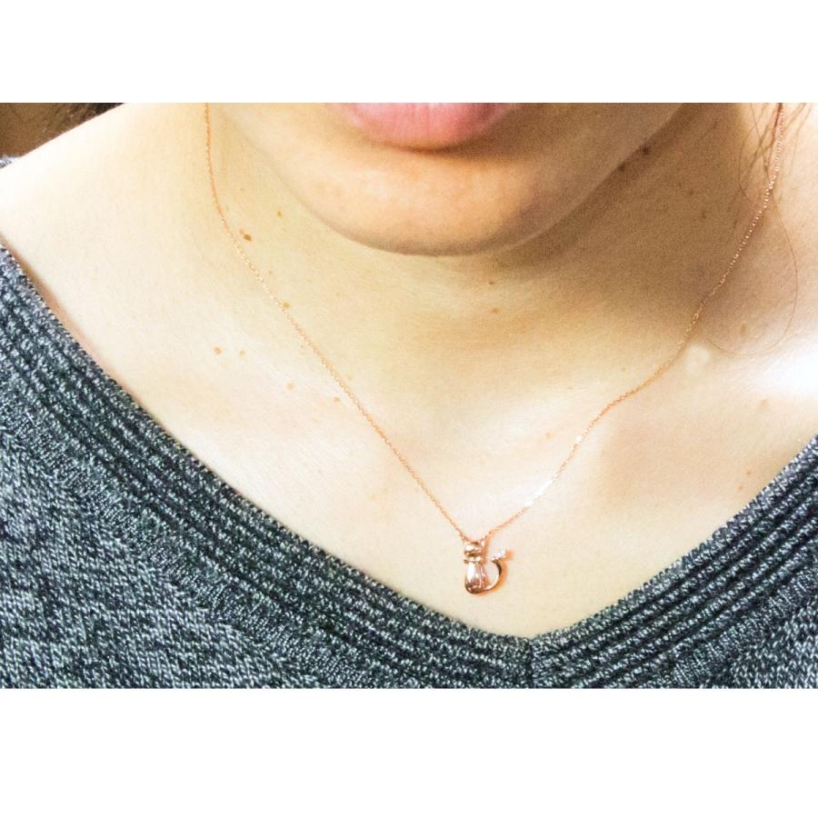 【ete】K10 ネックレス ゴールド ネコ シンプル 10金 K10 ゴールド ネックレス イエローゴールド ねこ 猫 ネコ プチ 10金