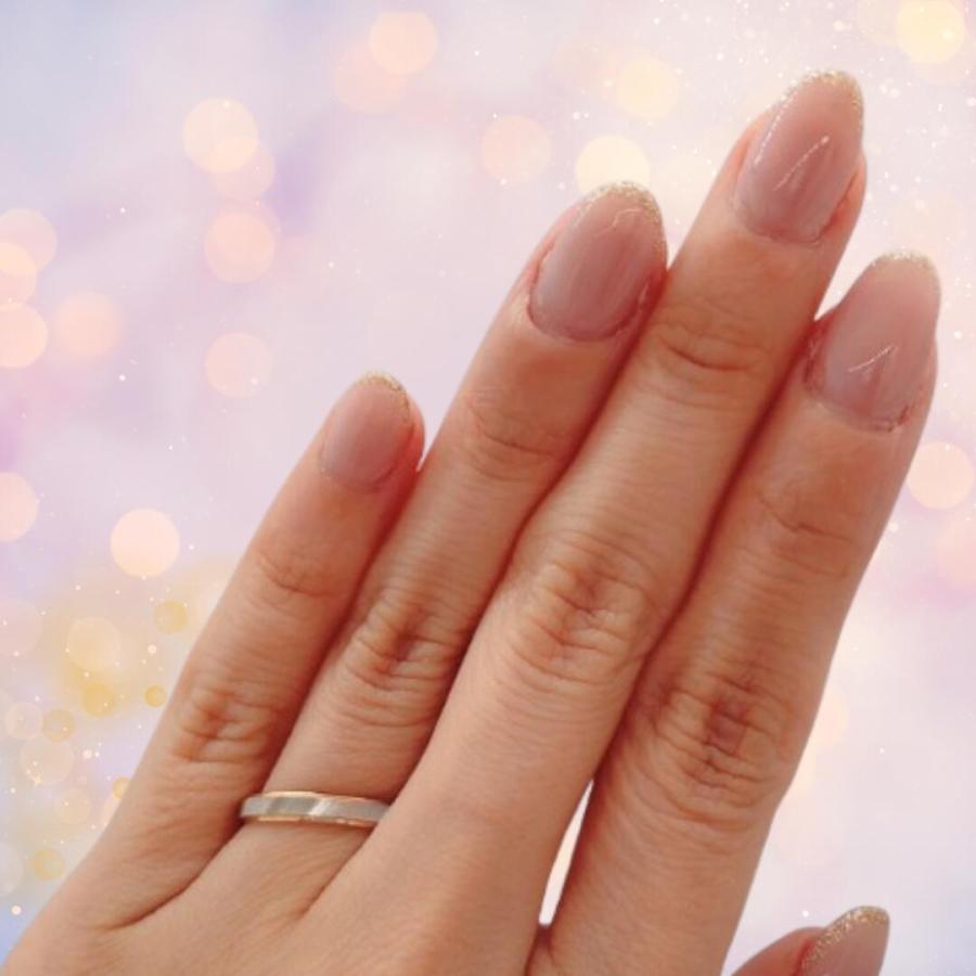 結婚指輪　マリッジリング プラチナ 18金 指輪 ペア 用 PT900 k18 プラチナ900 ゴールド 金 コンビ 鍛造 「アンジェリカ」 レディース メンズ 18k コンビリングの画像