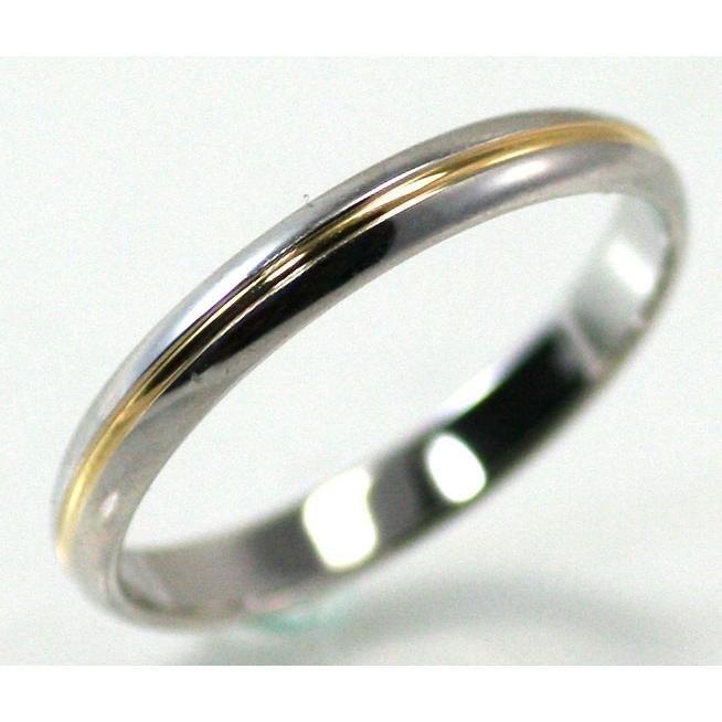 結婚指輪 マリッジリング プラチナ リング pt900 プラチナ k18 ゴールド コンビ ペアリング 用 アルテミス :mari-konbi