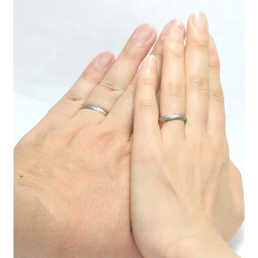 pt1000 結婚指輪 ペア 結婚指輪 マリッジリング 「トリトン」 純プラチナ pt1000