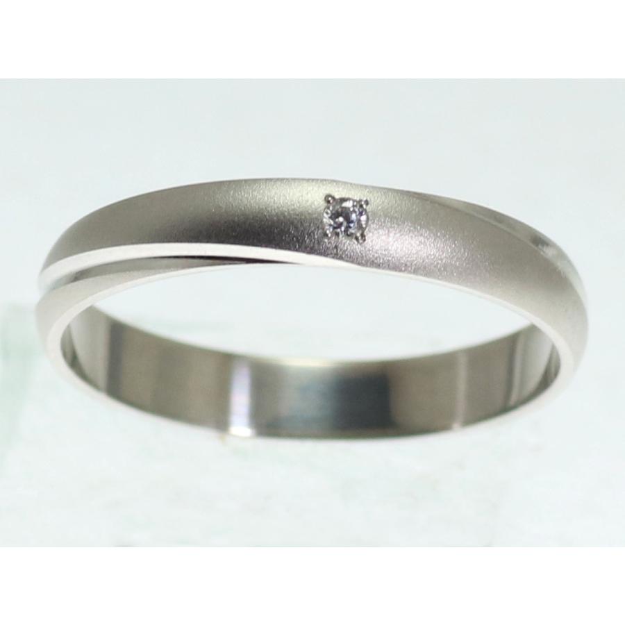 結婚指輪 マリッジリング プラチナ ダイヤ PT900 ペアリング 用 Marriage ring ペア リング 用 鍛造 甲丸 ダイヤモンド 結婚 指輪 ブライダルリング 刻印無料 リの画像