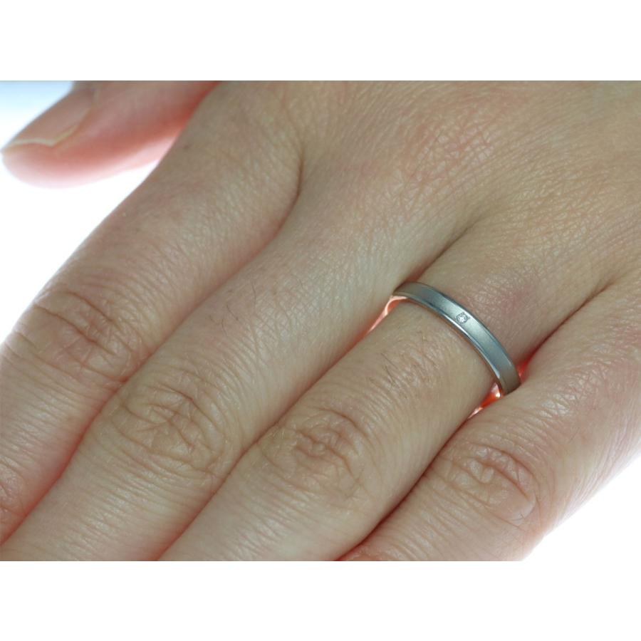 結婚指輪 マリッジリング ペア リング 用 Marriage ring K18 ホワイトゴールド WG 18金 ピンクゴールド PG コンビリング 鍛造 平打ち 結婚 指輪 ブライダルリンの画像