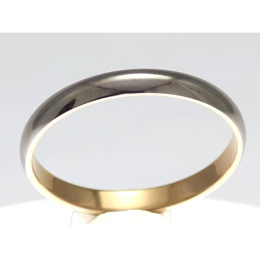 結婚指輪 マリッジリング ペア リング 用  Marriage ring ペアリング 用 K18 ゴールド 18金 ピンクゴールド WG ホワイトゴールド PG コンビリング 鍛造 甲丸 結の画像