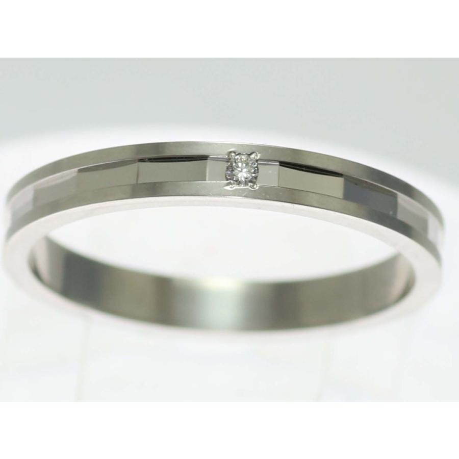 結婚指輪 マリッジリング プラチナ ダイヤ PT900 ペアリング 用 Marriage ring ペア リング 用 鍛造 平打ち ダイヤモンド 結婚 指輪 ブライダルリング 刻印無料の画像