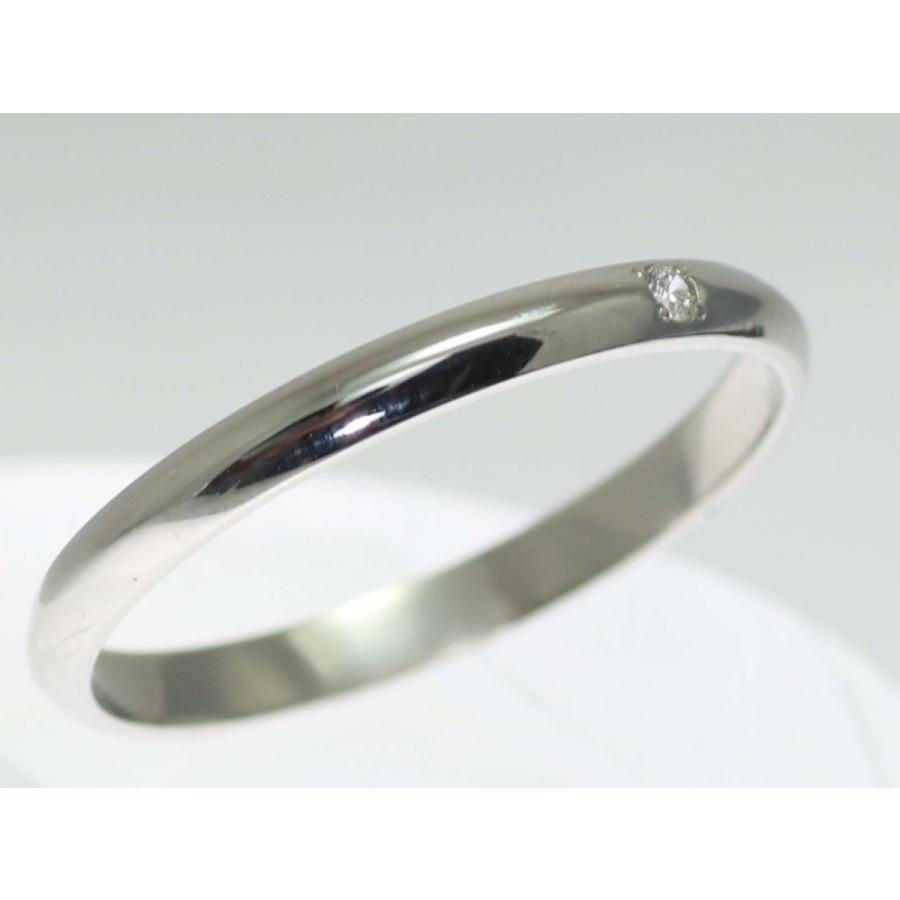 結婚指輪 マリッジリング プラチナ ダイヤ PT900 ペアリング 用 Marriage ring ペア リング 用 鍛造 甲丸 ダイヤモンド 結婚 指輪 ブライダルリング 刻印無料 リの画像