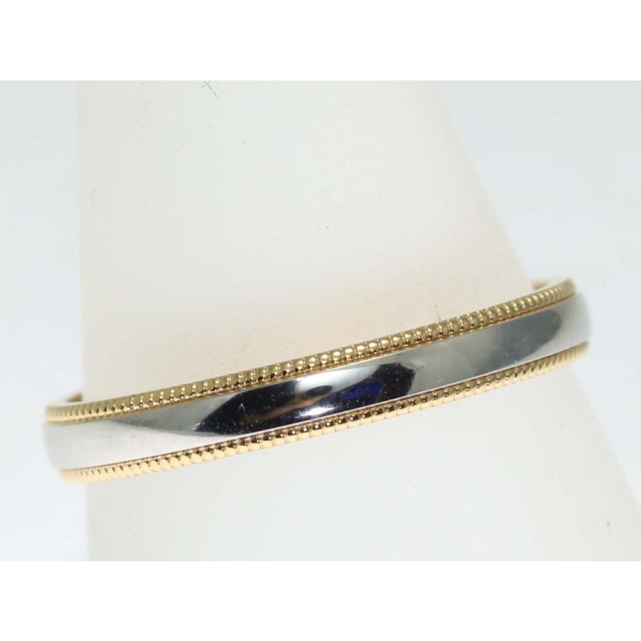 結婚指輪 マリッジリング プラチナ ゴールド コンビリング PT900 K18 18金 ペアリング 用  Marriage ring ペア リング 用 18k 鍛造 甲丸  結婚 指輪 ブライダルの画像
