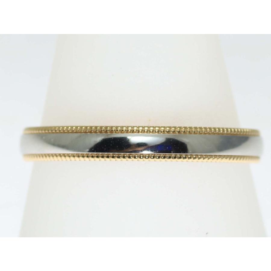 結婚指輪 マリッジリング プラチナ ゴールド コンビリング PT900 K18 18金 ペアリング 用  Marriage ring ペア リング 用 18k 鍛造 甲丸  結婚 指輪 ブライダルの画像