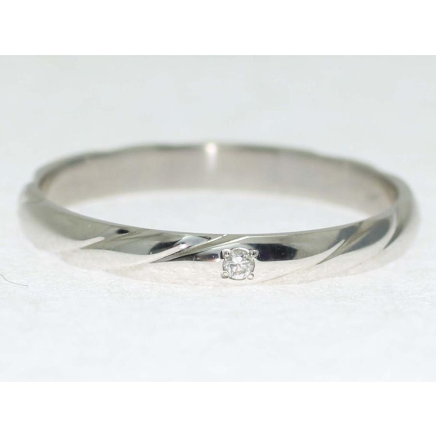結婚指輪 マリッジリング プラチナ ダイヤ PT900 ペアリング 用 Marriage ring ペア リング 用 鍛造 甲丸 ダイヤモンド 結婚 指輪 ブライダルリング 刻印無料 リの画像