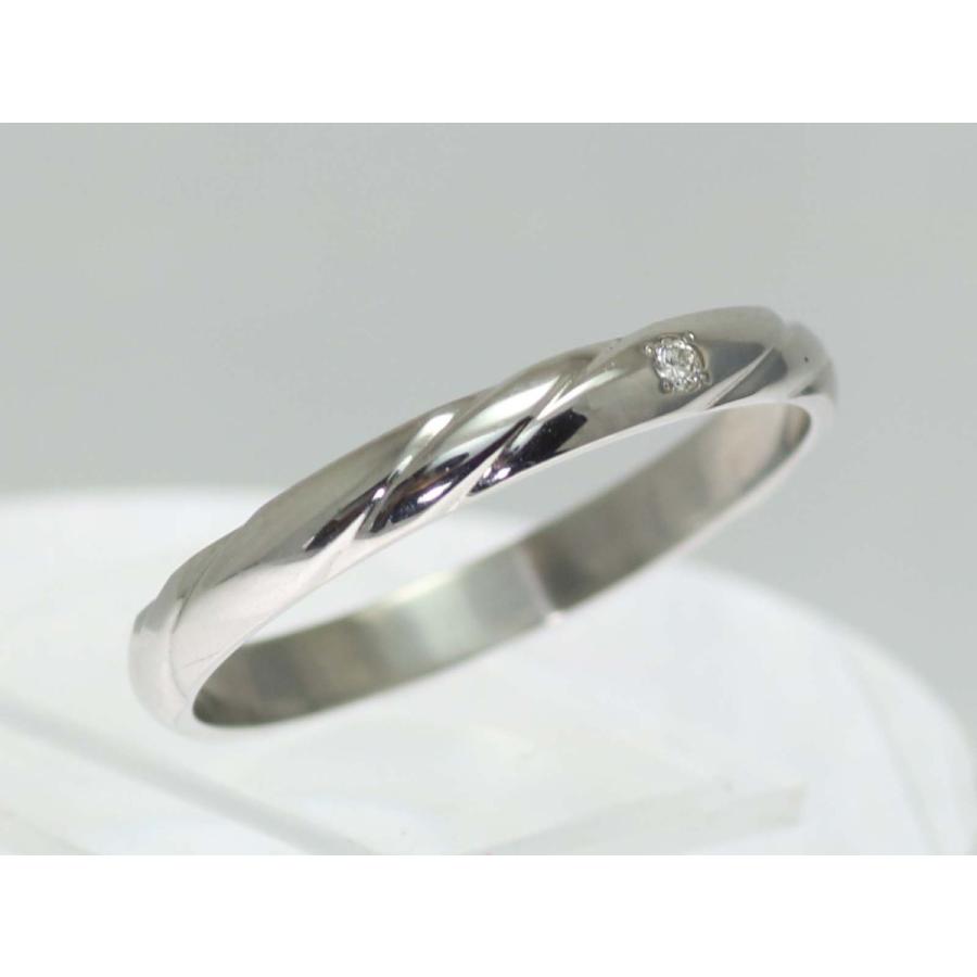 結婚指輪 マリッジリング プラチナ ダイヤ PT900 ペアリング 用 Marriage ring ペア リング 用 鍛造 甲丸 ダイヤモンド 結婚 指輪 ブライダルリング 刻印無料 リの画像