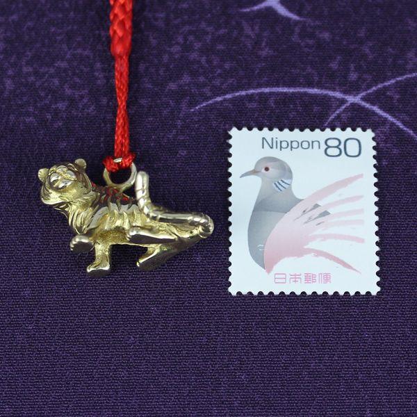 干支 虎 根付 干支 根付（銀製）寅・虎・とら・トラ : 京都工芸舎 Yahoo!店