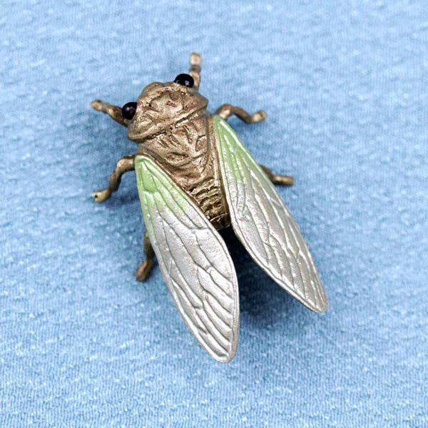 大人のための昆虫採集　完成版　シルバー製　タイタック、ブローチ 大人のための昆虫採集 完成版 シルバー製 タイタック、ブローチ 昆虫