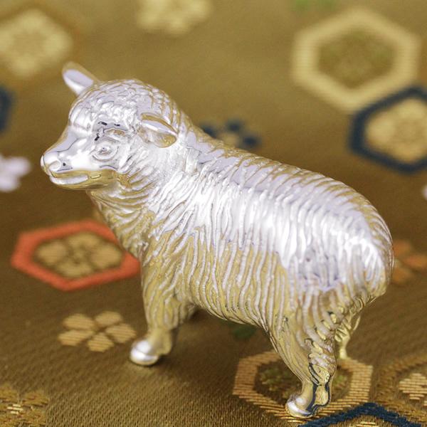 置物 干支（銀製）未・羊・ひつじ 雌 : 京都工芸舎 Yahoo!店 - 通販