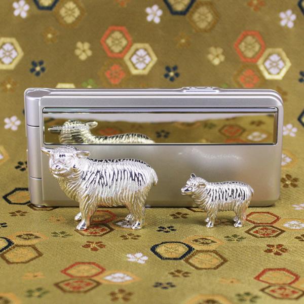 置物 干支（銀製）未・羊・ひつじ 雌 : 京都工芸舎 Yahoo!店 - 通販