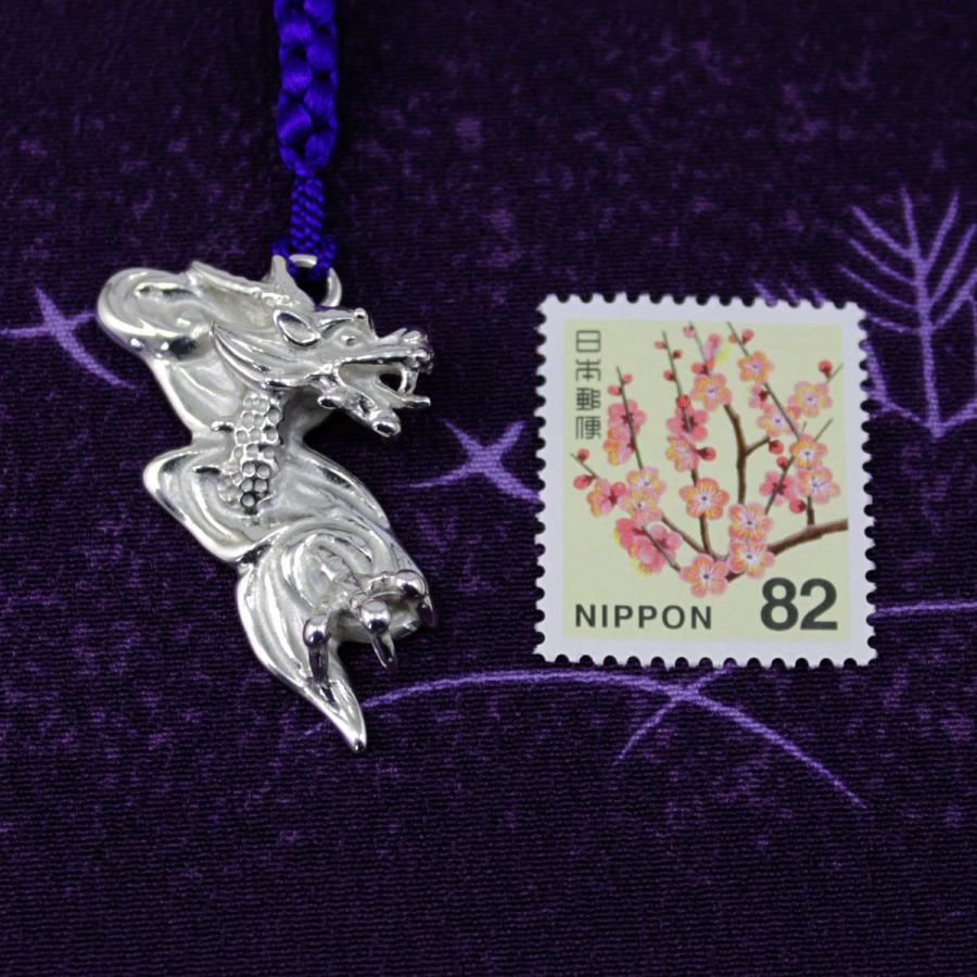 根付（銀製）龍 雲龍・うんりゅう : 京都工芸舎 Yahoo!店 - 通販