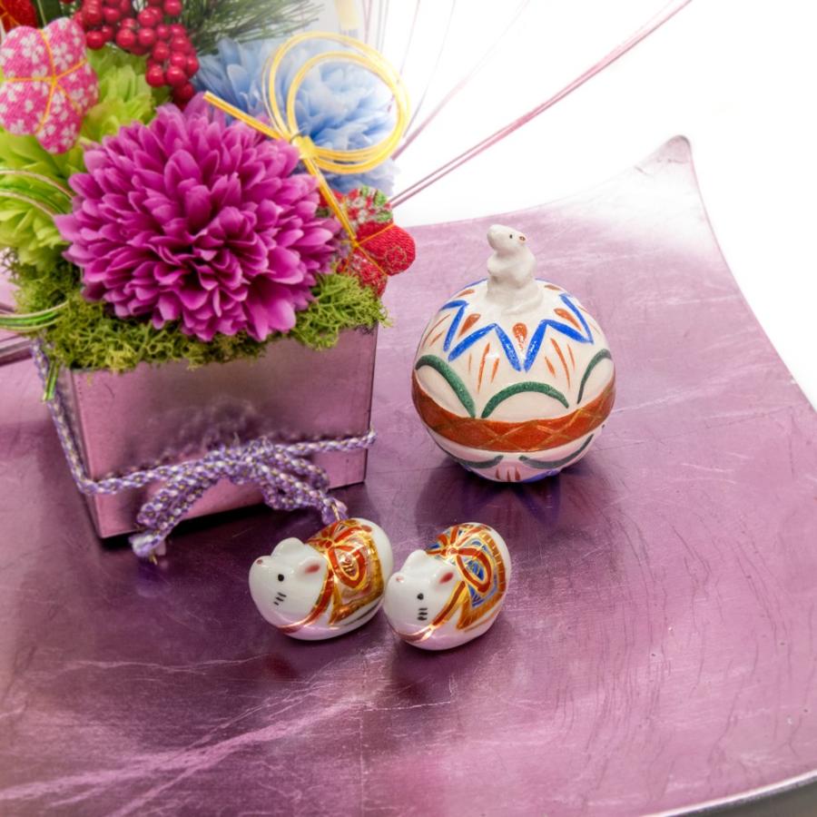 お中元 ギフト 2025 プレゼント 雑貨 誕生日 加古陽彦 干支 ねずみ