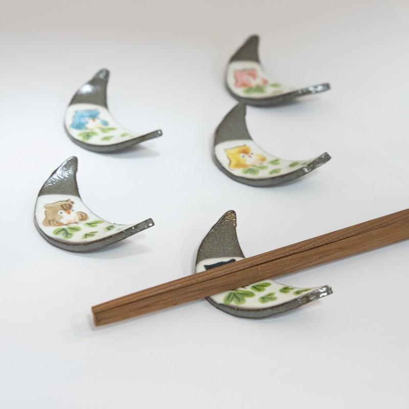 お歳暮 嘉峰窯 箸置き ふくろう 手作り フクロウ 5個 セット 和 陶器 和食器 Chopstickrest 04 Kyotoマルシェ 通販 Yahoo ショッピング